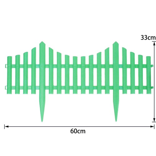 Garden edging picket fence - edging,