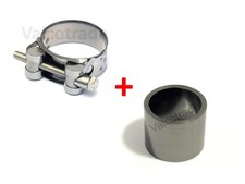 Exhaust Gasket and Clamp for Piaggio X9 X8 X7 ie XEVO 125, 200, 250, 300 cc