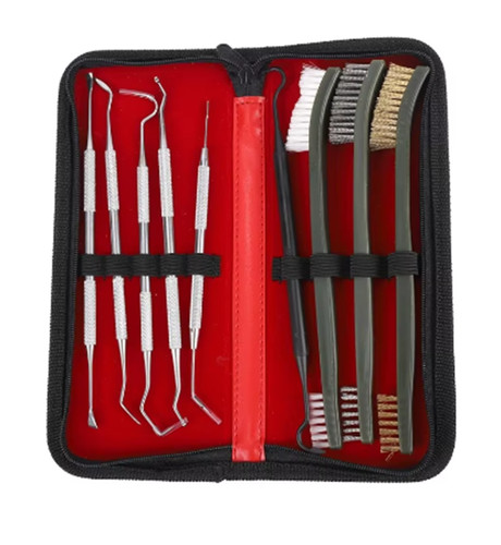 9pcs gun clean brush - brush, set