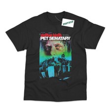 Retro Movie Poster Inspired By Pet Sematary DTG Printed T-Shirt