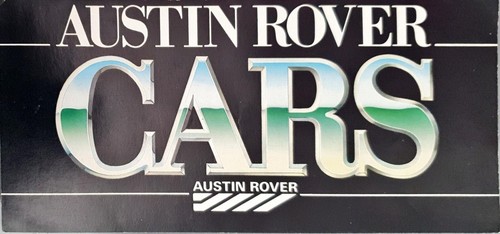 Austin rover cars - austin, brochure