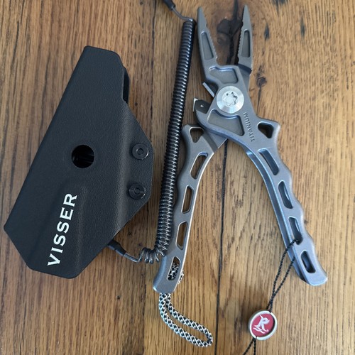 Visser titanium pliers - titanium,