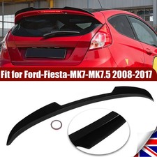 For 2008-2017 Ford Fiesta Mk7 Mk7.5 ST Zetec S Rear Spoiler Extension Wing Lip