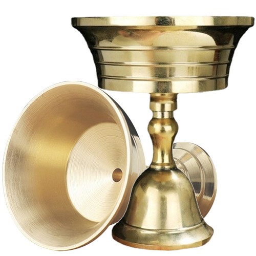 2pcs brass candlesticks copper - 2pcs,