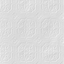 White Floral Paintable