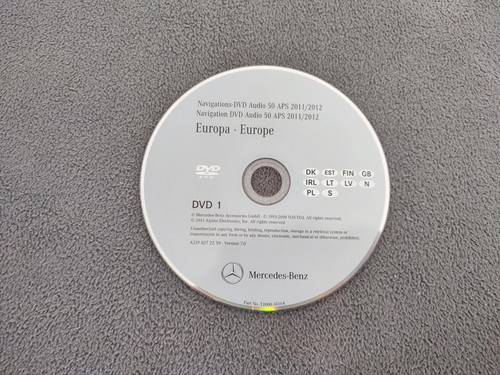 Sat nav dvd mercedes - sat, audio