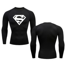 Superman Superhero Gym T-Shirt