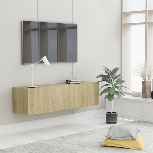 Modern wooden wall - wooden, mounted