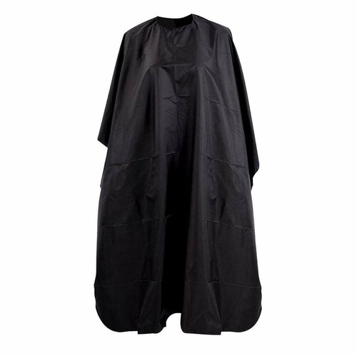 Black unisex hairdressing gown - unisex,