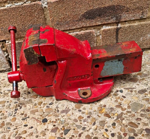 Record red bench vice vise - bench,