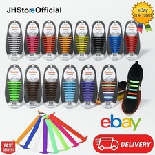 Shoe Laces Silicone Elastic No
