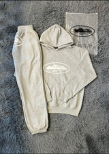 Grey Corteiz Tracksuit Mens