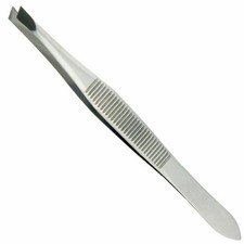Tweezers Eyebrow Hair Stainless Steel Tweezer Professional ⭐UK⭐