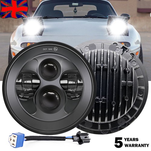 Rhd led headlight - rhd, 7"