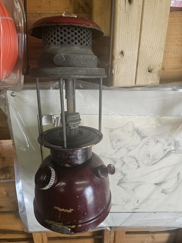 Old petol tilly lamp - tilly,