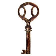 HMV Key - HMV 163 Gramophone Key Brass 2¼" - HIS MASTERS VOICE Key - ref.k608