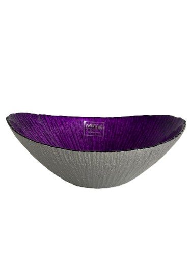 Handmade bowl purple with - handmade,