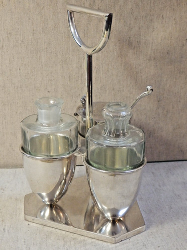 Antique silver plated - silver, cruet