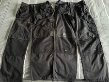 2 Pairs Helly Hansen 76438 C50 Construction Work Trousers 34w 31L Snickers
