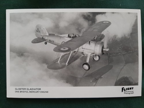 Aircraft gloster gladiator - -,