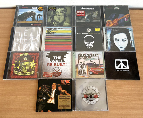 Rock music bundle - cd, x14