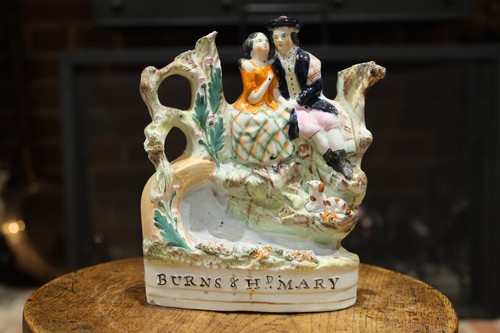 Victorian staffordshire burns - victorian,