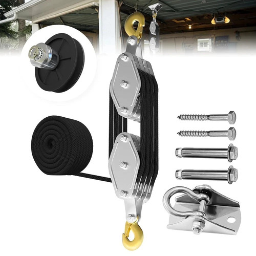 Rope hoist pulley system - hoist,
