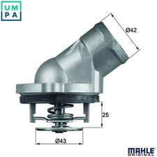 THERMOSTAT COOLANT TI 45 87D
