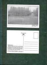 Football postcard. Cathkin