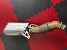 Genuine Aprilia RSV4 Tuono V4 ZD41084 Standard Exhaust Silencer Used