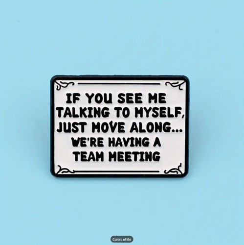 Funny sarcastic enamel - sarcastic, pin