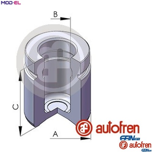 Piston brake caliper d025114 - brake,
