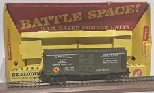 Triang Hornby OO R249 Battle Space Exploding Car BOXED 9841 Warhead Wagon