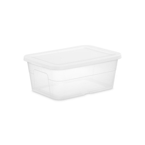16qt clear storage box with - 16qt,