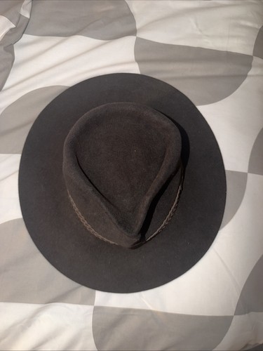 Akubra choclate brown fur felt - akubra,