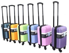 Cabin Bag 40X25X20CM Under Seat Case Travel Ryanair Luggage 4 Wheel Suitcase Bag