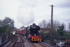 35mm Slide - Steam Locomotive 60106 'Flying Fox' Hauling Goods