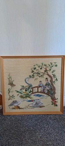 Vintage oriental garden