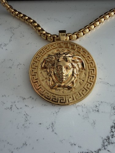 Versace medusa rapper chain - versace,