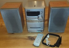 Sony Micro Hi-fi Component System CMT-NEZ3 AM/FM Radio Stereo CD Cassette MP3