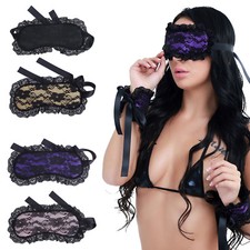 Women Lingerie Lace Blindfold