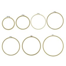 Round Wooden Frames Embroidery Drums for Jewelry Making Gifts