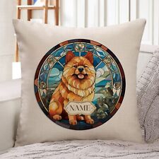 Personalised Chow Chow Cushion