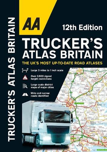 Trucker atlas britain aa - trucker's,