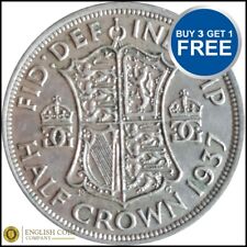 1937 TO 1946 GEORGE VI SILVER HALF CROWNS CHOICE OF YEAR / DATE