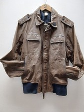 Men's 100% Leather Diesel Jacket - Size XL  CG A16