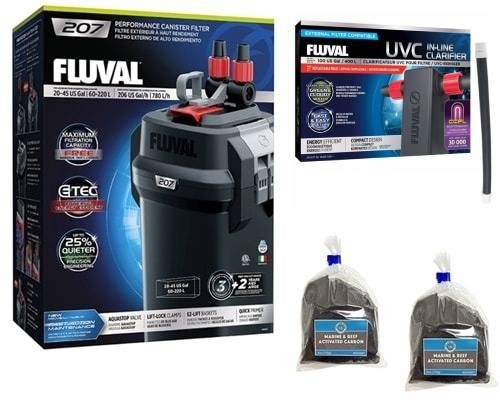 Fluval 207 canister - canister, w/