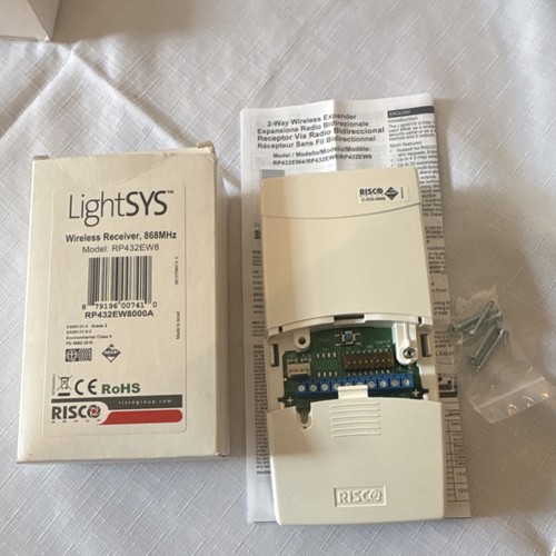 Risco lightsys 868mhz wireless - risco,