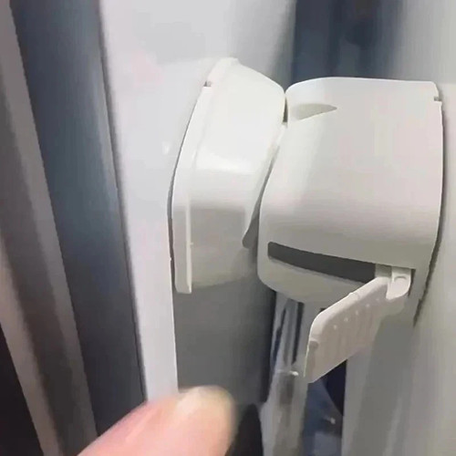 Door retainer catch white - retainer,