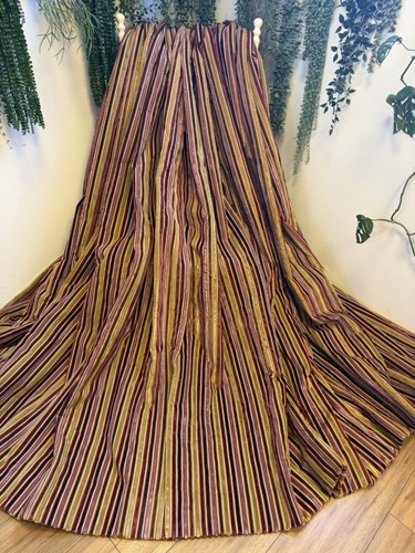 Gold maroon purple velvet - gold,